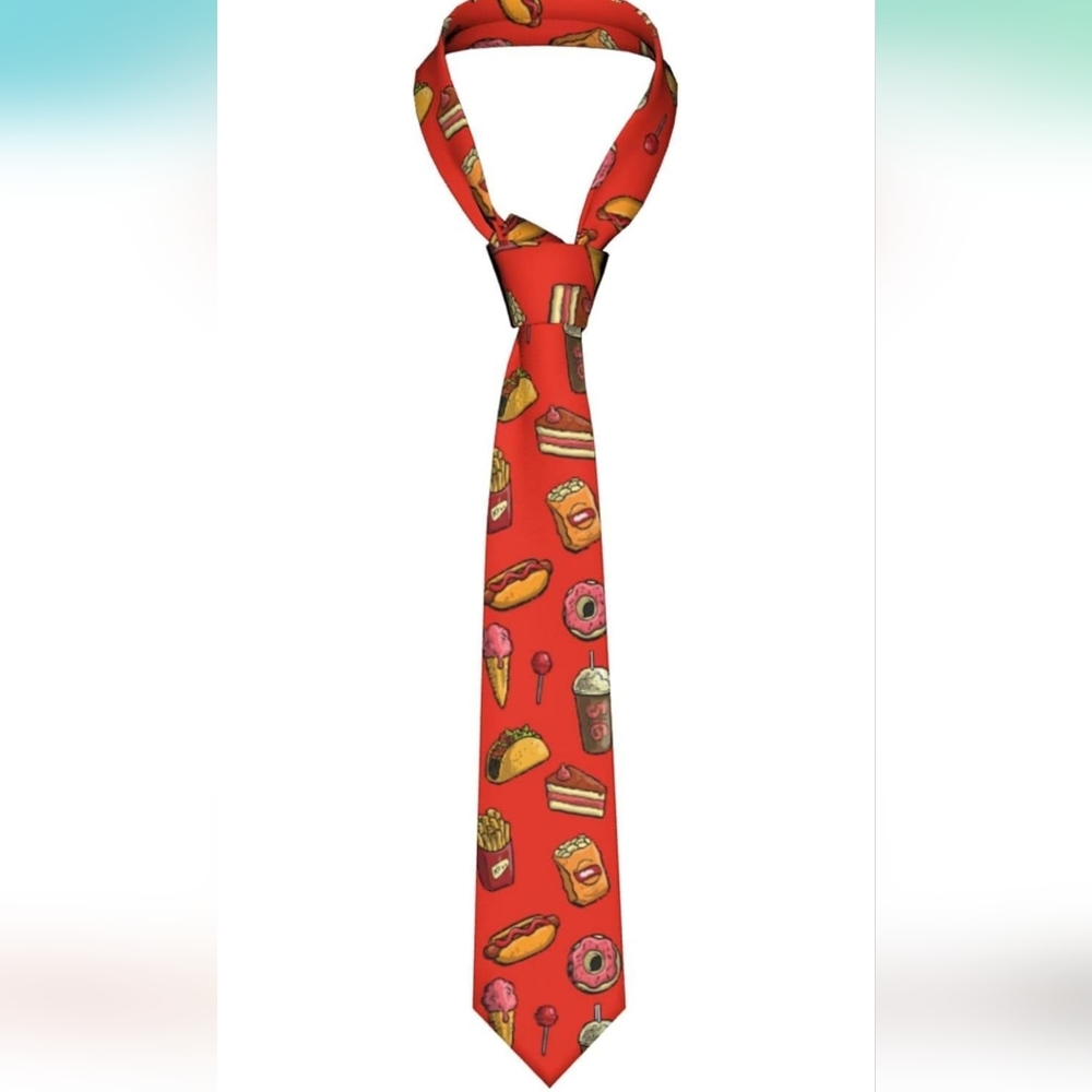 Food themed tie- New in package
